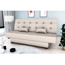 Ver imagem 1 de Sofá Cama Laila Corano Bege F290 - Matrix