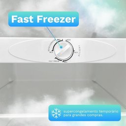 Freezer e Conservador Vertical Hq 210 Litros Preto/inox Hq-210fv/rdfl 220v - 6
