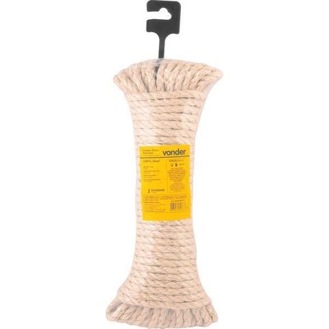 Corda Sisal 8mmx15m Cartela - Vonder