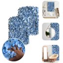 Ver imagem 1 de 1 Painel de Parede 60x40 Flores Artificiais para Festas e Decoração de Casa