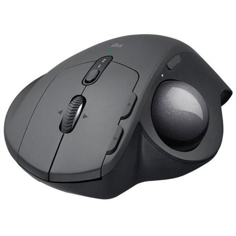 Mouse Trackball sem Fio Logitech Mx Ergo - Bluetooth - Receptor Unifying Usb - com Ajuste de Â