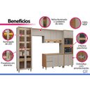 Ver imagem 5 de Cozinha Completa 5 Peças 12 Portas Allure CZ647 Gris Linea