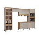 Ver imagem 2 de Cozinha Completa 5 Peças 12 Portas Allure CZ647 Gris Linea