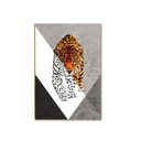 Ver imagem 5 de Kit 02 Placas Mdf Girafa e Onça Decoração Parede 28,7x22