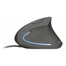 Mouse Vertical Trust Verto Ergonômico com Fio 1600dpi Preto Led Azul - 5