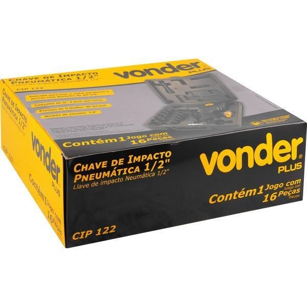 Chave de Impacto Pneumática 1/2" CIP122 - Vonder Plus - 3