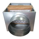 Ver imagem 1 de Caixa de Filtragem em Chapa Galvanizada G4 + M5 - Diam: 4" - 100 mm