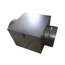 Ver imagem 4 de Caixa de Filtragem em Chapa Galvanizada G4 + M5 - Diam: 4" - 100 mm