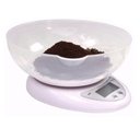 Ver imagem 1 de Balança para Cozinha Digital com Cuba Acrilico de Alta Precisao 5kg