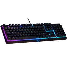 Teclado Gamer Cooler Master MK110 - Iluminação RGB - Semi Mecânico - Teclas Anti-Ghosting - MK- - 1
