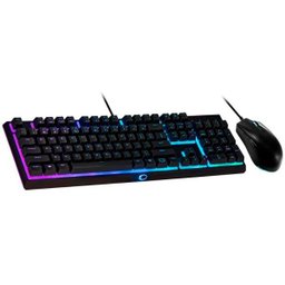 Kit Teclado e Mouse Gamer Cooler Master MS111 - Mouse 3500 DPI - ABNT2 - Iluminação RGB - Semi - 1