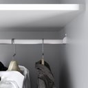 Ver imagem 6 de Guarda Roupa 6 Portas e Cômoda 5 Gavetas Infantil Quarto Completo Baby Confort Branco