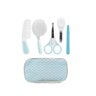 Kit Higiene Buba Cuidados Para Bebê Com Estojo Branco Azul - 1