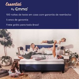 Colchão Solteiro Emma Essential By - Viscoelástico (Espuma Da Nasa) - (088x188cm) - 3