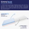 Colchão Queen Emma  Duo - Espuma Dupla Face (Macio Vs. Firme) - (158x198cm) - 3