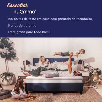 Colchão Queen Emma Essential By - Viscoelástico (Espuma Da Nasa) - (158x198cm) - 3