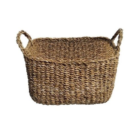Cesto em Fibras Naturais 45x35x25 cm