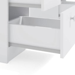 Penteadeira Ditália 7 Gav. Pe-80 Branco com Kit Luz Camarim - 13