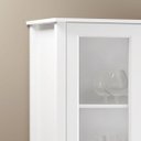 Ver mais imagens de Cristaleira 2 Portas 1 Gaveta Ditália E-954 Branco