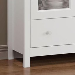 Cristaleira 2 Portas 1 Gaveta Ditália E-954 Branco - 10