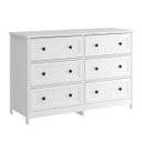 Ver imagem 1 de Cômoda 6 Gavetas Ditália Dm-217 Branco