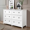 Ver mais imagens de Cômoda 6 Gavetas Ditália Dm-217 Branco