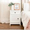 Mesa de Cabeceira Ditália 1 Gaveta 1 Porta DM-114 Branco - 5