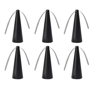 Repelente Ventilador Anti Inseto Mosca Mosquito Kit 6 Uni Jardim Mesa Quintal Camping Piquenique por