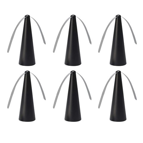 Repelente Ventilador Anti Inseto Mosca Mosquito Kit 6 Uni Jardim Mesa Quintal Camping Piquenique por