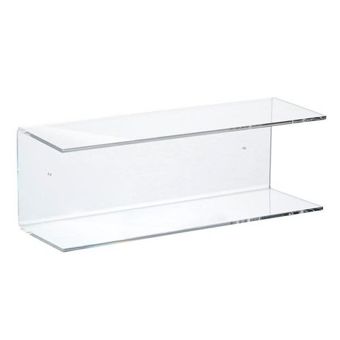 Prateleira Organizador Flutuante Acrilico Decoração 48x15x10