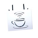 Ver imagem 1 de Suporte de Parede para Roteador Modem Organizador Branco Xicara