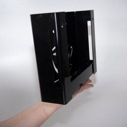 Suporte de Parede para Roteador Modem Organizador Preto Xicara - 2