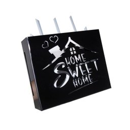 Suporte de Parede para Roteador Modem Organizador Home Swith Home Preto - 1