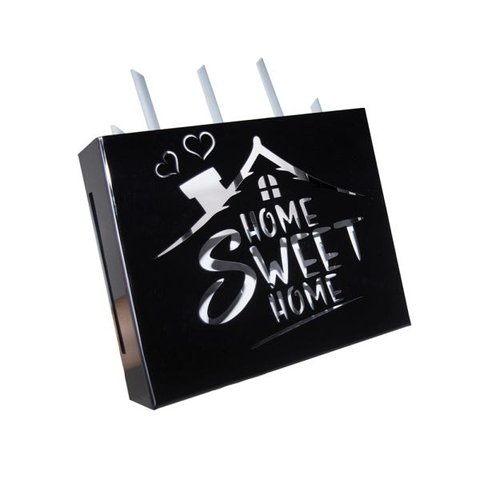 Suporte de Parede para Roteador Modem Organizador Home Swith Home Preto