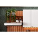 Ver imagem 5 de Cozinha Modulada Completa Bella 9 Peças 2 Aéreos + 2 Balcões+5complementos C9p60 Nogal Cinza