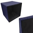 Ver imagem 3 de Puff Guarda Volume em Madeira/Tecido Decorativo 40x38cm