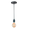 LUSTRE LUMINÁRIA PENDENTE HANGAR SOQUETE RETRO ONE PRETO - 1
