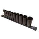 Ver imagem 1 de Jogo De Soquetes De Impacto Longo 1/2 10 Peças 10 A 27Mm