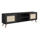 Ver imagem 1 de Rack Viena 140cm Preto
