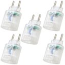 Ver imagem 1 de Kit Protetor Contra Raios Clamper Iclamper Pocket 2P - Dps - Transparente - 10191 - 5 Unidades