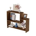 Ver imagem 4 de Estante Girona Multiuso 2 Prateleiras MDP 77cm Café Mercado Das Prateleiras