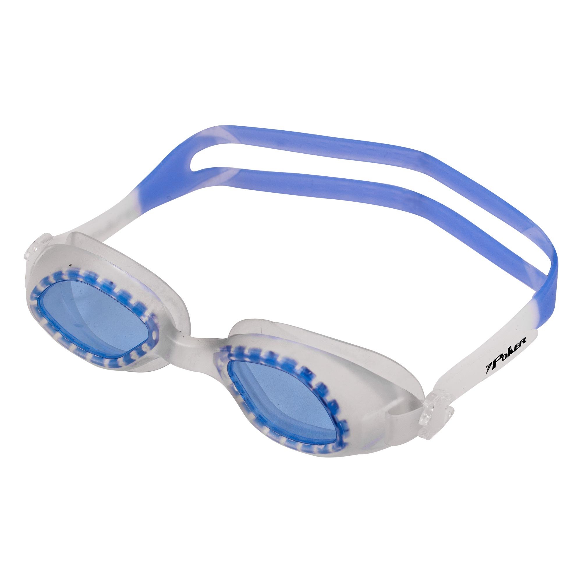Óculos de Natação Poker Brisk Extra Adulto - Azul - 1
