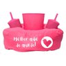 Almofada Porta Pipoca Rosa Melhor Mãe Do Mundo:Liso/Rosa - 1