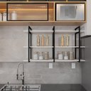 Ver imagem 1 de Prateleira Industrial Cozinha nicho industrial prateleira de parede prateleira mdf prateleira de