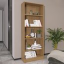 Ver imagem 1 de Estante para Livros 4 Prateleiras Me4141 Amêndoa - Tecno Mobili
