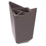 Porta Escova de Dentes Cinza Tornado Prisma Crippa Banheiro Pia Lavabo - 1
