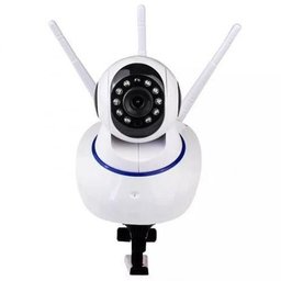 Câmera Segurança IP Wifi Robozinho com Audio HD 1.3Mp - 1