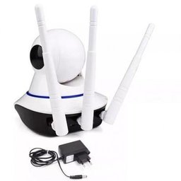 Câmera Segurança IP Wifi Robozinho com Audio HD 1.3Mp - 3