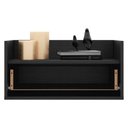 Ver imagem 5 de Kit com 2 Mesas de Cabeceira 60cm Suspensa Multimóveis V3632 Preta