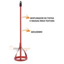 Ver imagem 3 de Kit 2 Misturador Batedor Aço Tinta Resina Argamassa 60cm